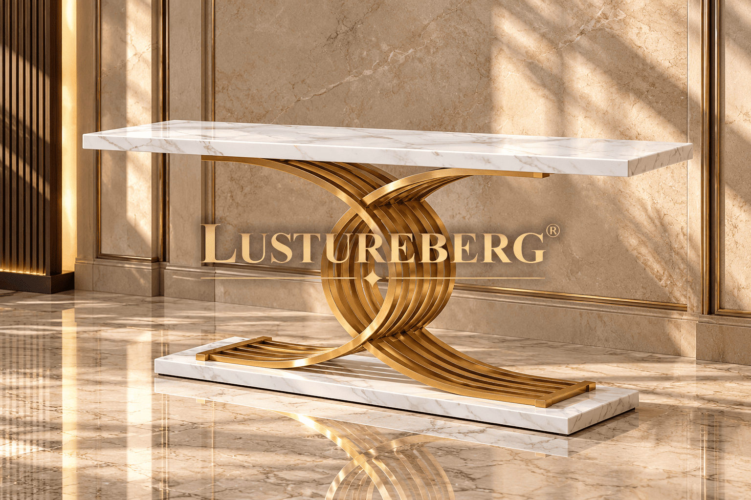 LB CN 01 Royal Gold Accent Table