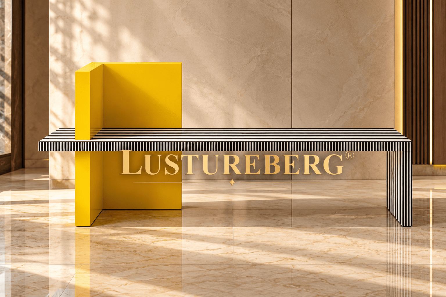 LB CN 02 - Golden Noir Console Table