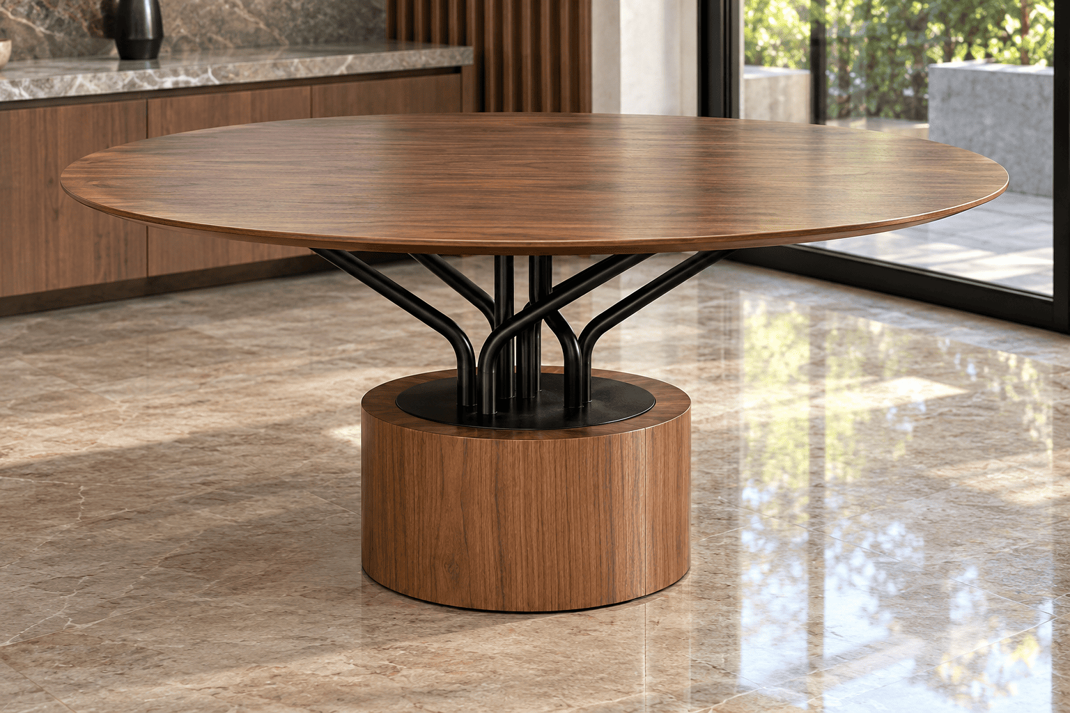 LB CN 06 - Modern Heritage Round Dining Table