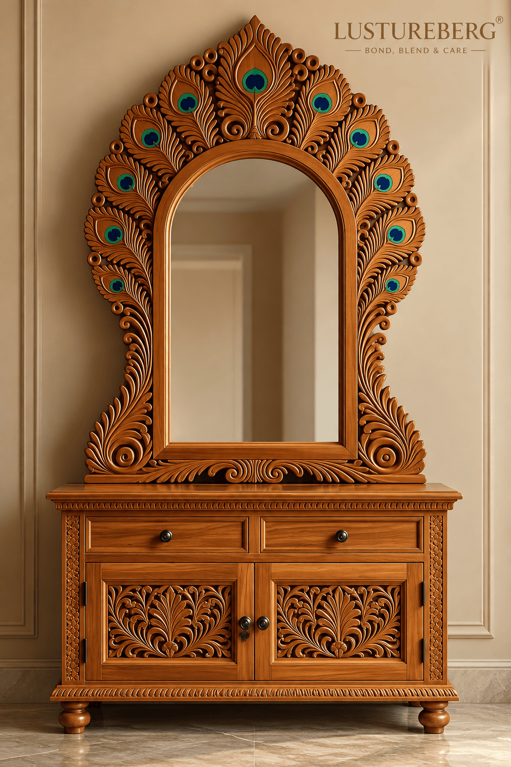 LB M 04 - Traditional Grandeur – Mirror & Cabinet