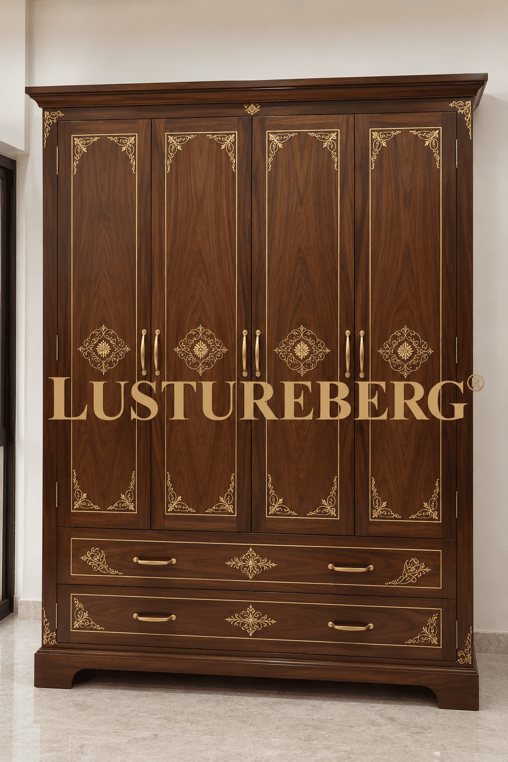 LB W AL-04 - Imperial Gold Wardrobe